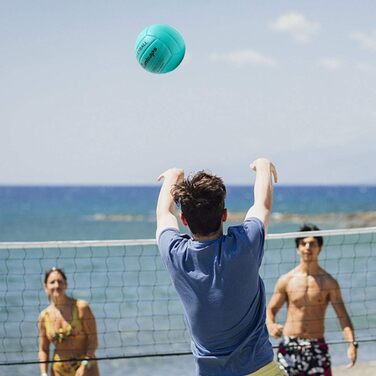 Волейбольний м'яч Runleaps для пляжного та залу: м'який дотик, розмір 5 (Blue)