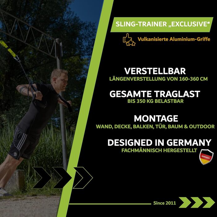 Петльовий тренажер eaglefit Exclusive ALU, чорний, для фітнесу, шнуровий слинг-тренажер