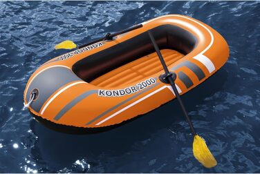 Надувний човен Bestway Hydro Force, міцний ПВХ, для риболовлі та відпочинку