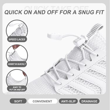 Чоботи для плавання Mabove: чоловічі та жіночі, швидко сохнуть, для серфінгу, плавання, аквашузи, басейну, розмір 39 EU, білі