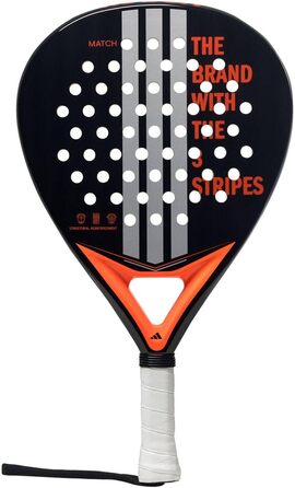 Ракетка для падел-тенісу Adidas Match Black 3.4 2025, розмір One Size