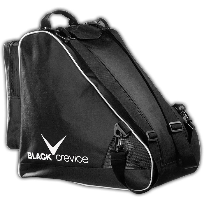 Набір сумок для лиж Black Crevice: лижний чохол 180x20x20 см і сумка для черевиків 43x27x42 см, міцний матеріал 600D/PVC, з плечовим ременем