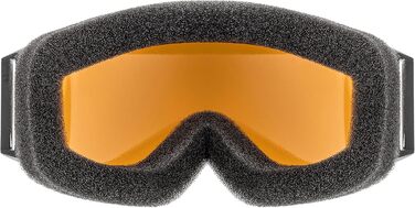 Дитяча лижна маска uvex speedy pro, антивідблиск, збільшене поле зору, синя/золота лінза