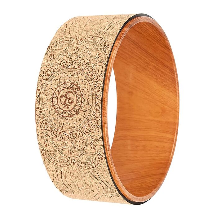 Ролик для йоги з корку Yoga Rolle - для розтяжки та гнучкості спини