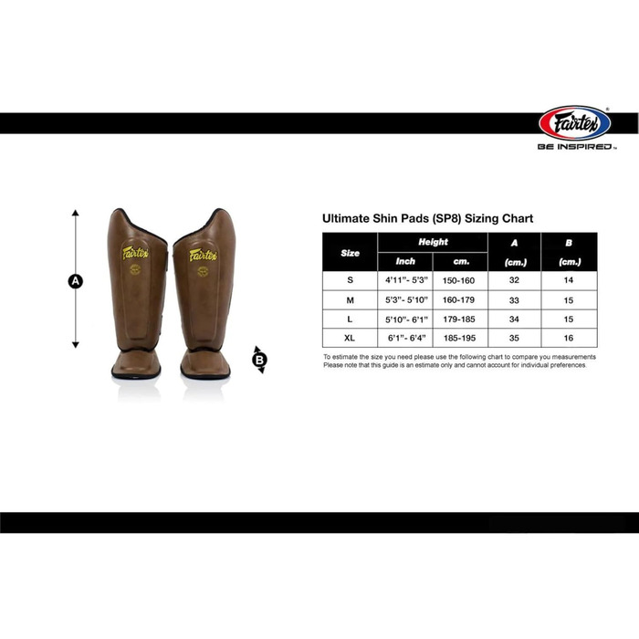 Захист гомілки Fairtex SP8 для муай-тай, ММА, K1