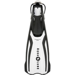 Ласти для плавання AQUA LUNG SPORT Amika, білі-чорні, розмір M, для жінок та чоловіків