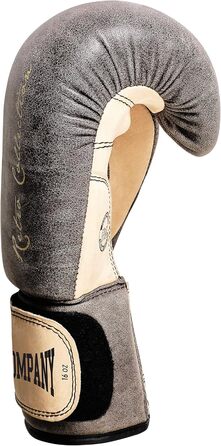 Боксерські рукавички Bad Company Retro Rindsleder з вентиляційною системою. Ідеальні для тренувань, спарингу та змагань. Вага: 10-16 oz.