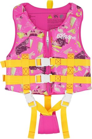 Дитячий жилет для плавання Neopren, рожевий (4-6 років/18-25 кг)