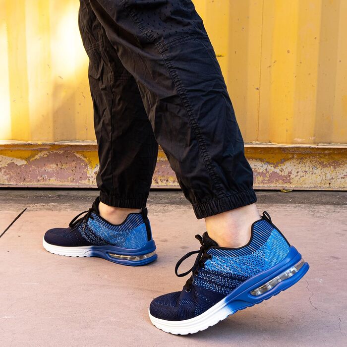 Кросівки для бігу Hitmars: чоловічі та жіночі, спортивні, для тенісу, фітнесу, бігу та джогінгу. Легкі, білі, чорні, сині. Розміри EU 36-48 (44 EU)