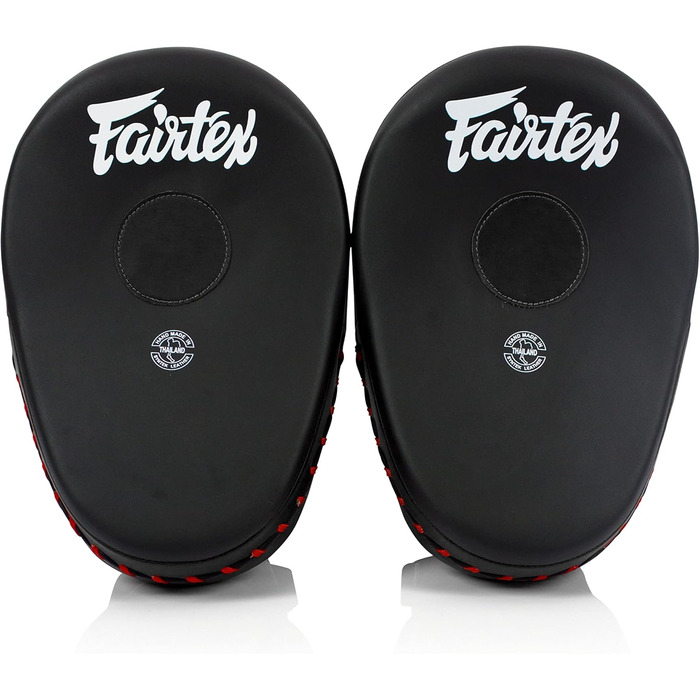 Боксерські лапи Fairtex FMV13 для боксу, Муай Тай, кікбоксингу та MMA, чорні, максимальний захист