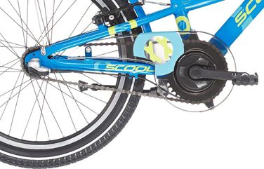 Дитячий гірський велосипед S'Cool XXlite Alloy 20R 3S, 20 дюймів, синій, 2020, алюмінієва рама