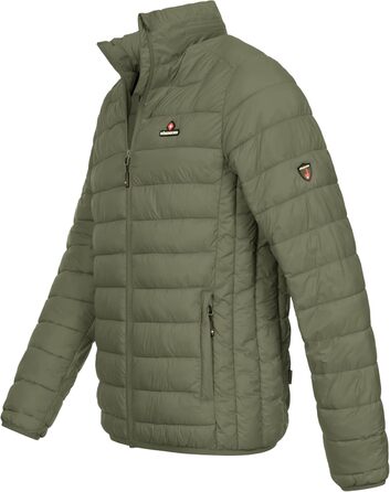 Чоловіча куртка Höhenhorn Balmhorn: перехідна, степкова з капюшоном (XXL, Зелений/Зелений)