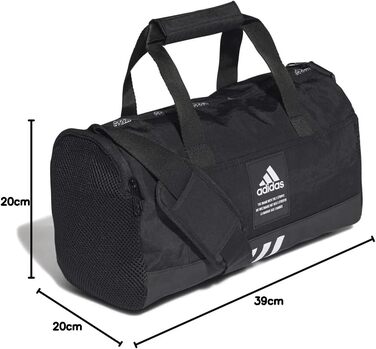 Сумка-дуфл adidas 4ATHLTS XS унісекс, чорна, спортивна