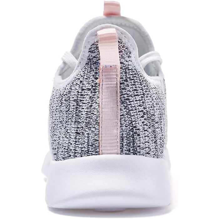 Жіночі кросівки ALEADER Energycloud для прогулянок, активного відпочинку та легкого бігу – зручні сліпони, білий та сірий, розмір 37.5 EU