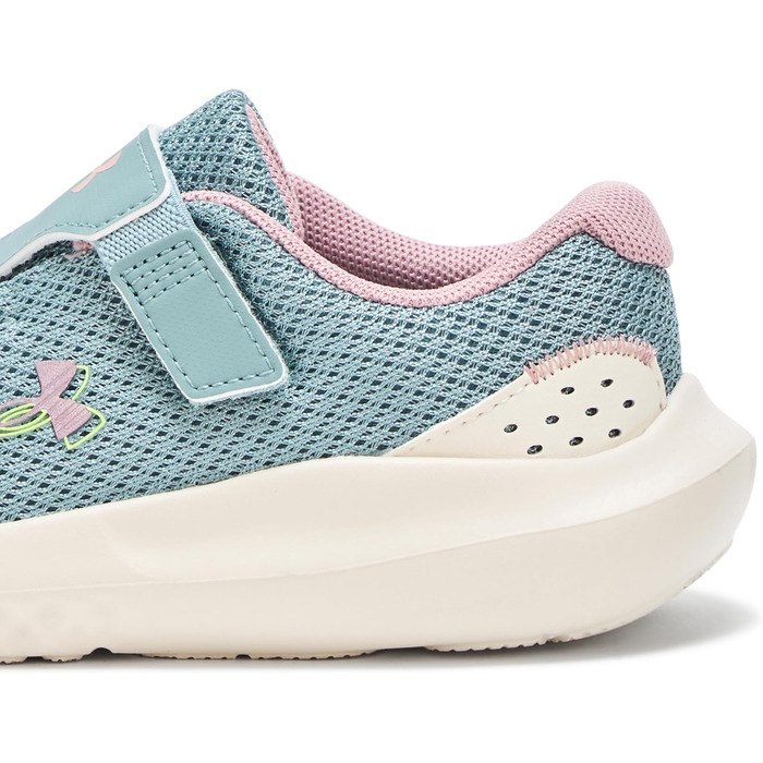 Кросівки для хлопчиків Under Armour Binf Surge 4 AC, 16.0 см, колір Serpentine Stone Turmalin Metallic Pink