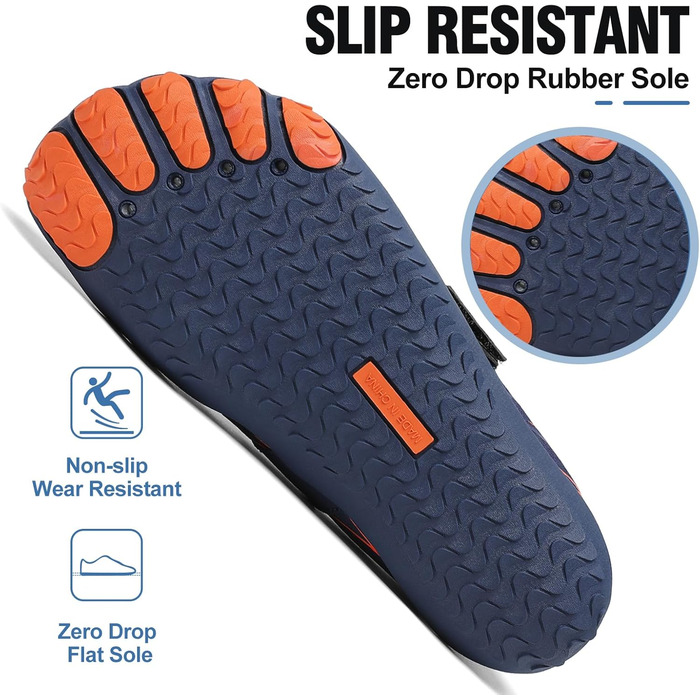 Чоловічі та жіночі аквашузи для плавання та відпочинку на пляжі, швидковисихаючі, антиковзаючі, розмір 35-47, колір блакитний