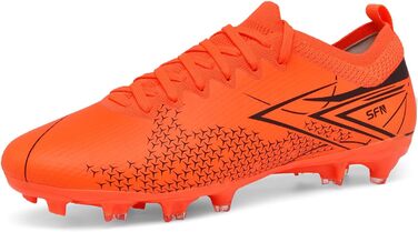Футбольні бутси для чоловіків та юнаків, зала/штучний газон, футзал, зала, професійні, тренувальні (42 EU, помаранчевий)