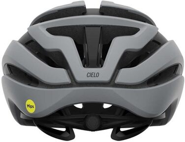 Велосипедний шолом Giro Cielo MIPS Spherical матовий Sharkskin сірий 2024, для шосейного велосипеда