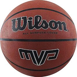 Баскетбольний м'яч Wilson MVP, розмір 7, коричнево-чорний