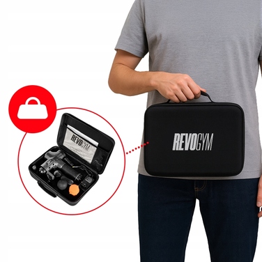 Потужний перкусійний масажер для тіла, спини та стоп Massage Gun 100W, 8-в-1