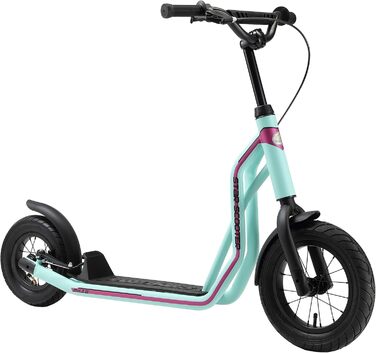 Дитячий самокат STAR SCOOTER 12/10 дюймів, надувні колеса, для міста, від 6-7 років
