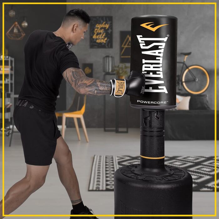 Універсальний боксерський мішок Everlast Power Core, стоячий, чорний
