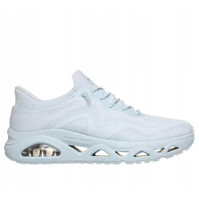 Жіночі кросівки Skechers Slip-ins: UNO Glide-Step - Air Gliders, світло-блакитні
