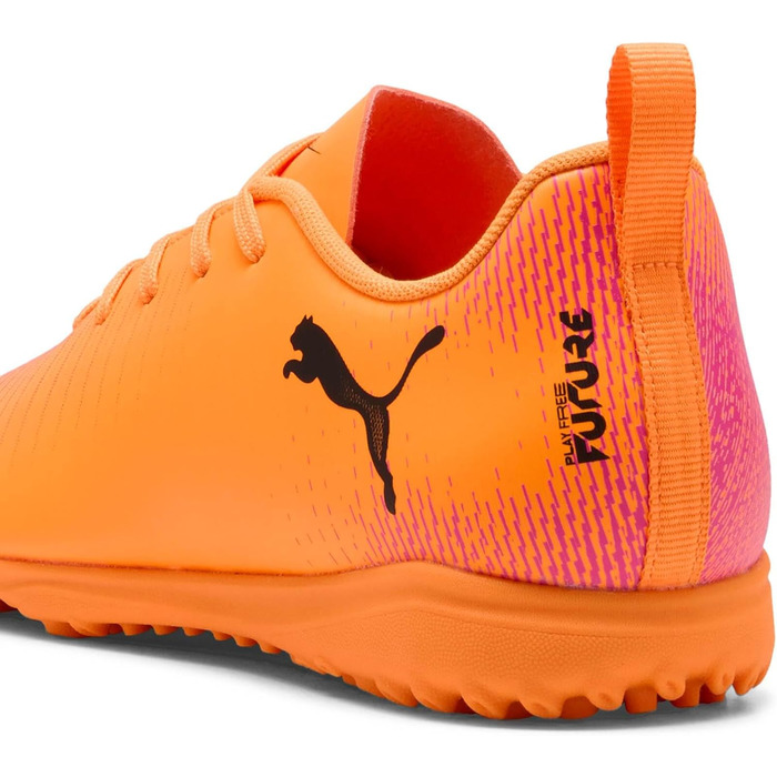 Дитячі футбольні бутси PUMA Future 8 Play TT Jr - 32.5 EU (Чорний, Помаранчевий, Рожевий)