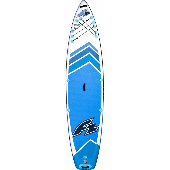 Надувна SUP-дошка Campsup F2 AXXIS 12'2'' Combo для серфінгу, комплект аксесуарів, блакитна, для початківців і досвідчених