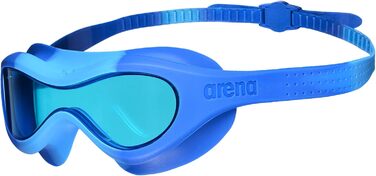 Дитяча маска для плавання arena Spider Kids – антифог, великі лінзи, середньотемні, UV-захист, саморегульований перенісся