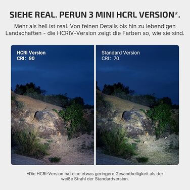 OLIGHT Perun 3 Mini - ліхтар налобний LED акумуляторний, 920 люмен, HCRI, 8 режимів, IPX8, для активного відпочинку, риболовлі, чорний