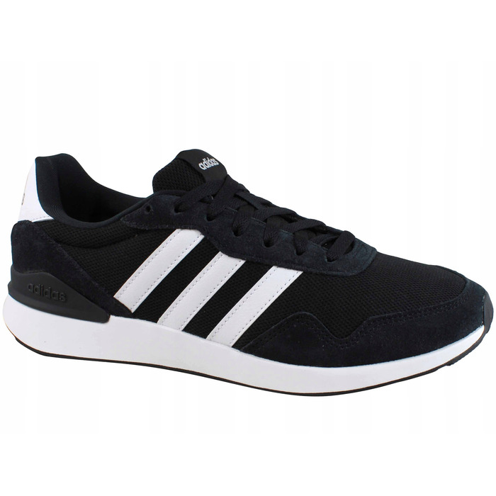 Чоловічі легкі спортивні кросівки adidas Run 60s 4.0, чорні, JR6622, 43 1/3
