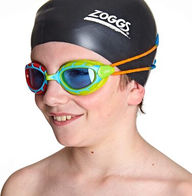 Окуляри для плавання Zoggs Predator Junior (6-14 років, Рознокольорові)