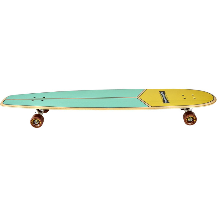 Лонгборд Hamboards Huntington Hop 'Key Lime', ручна робота, для лендсерфінгу і круїзингу, ламінована береза та клен