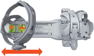 Снігоступи TSL 325 Initial для дорослих, унісекс, 50-120 кг, червоні