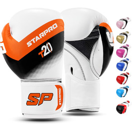 Боксерські рукавички Starpro T20 для потужних ударів та швидкого нокауту, чоловічі та жіночі, для боксу та тренувань