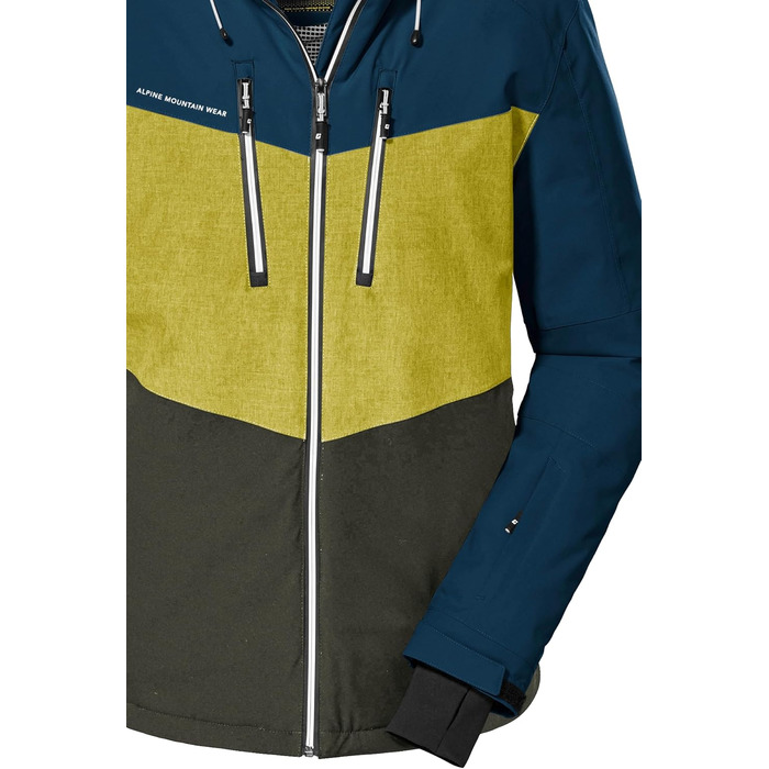 Killtec Unisex KSW 45 N – Скі-жакет для жінок та чоловіків (XXL, темно-петрольовий)