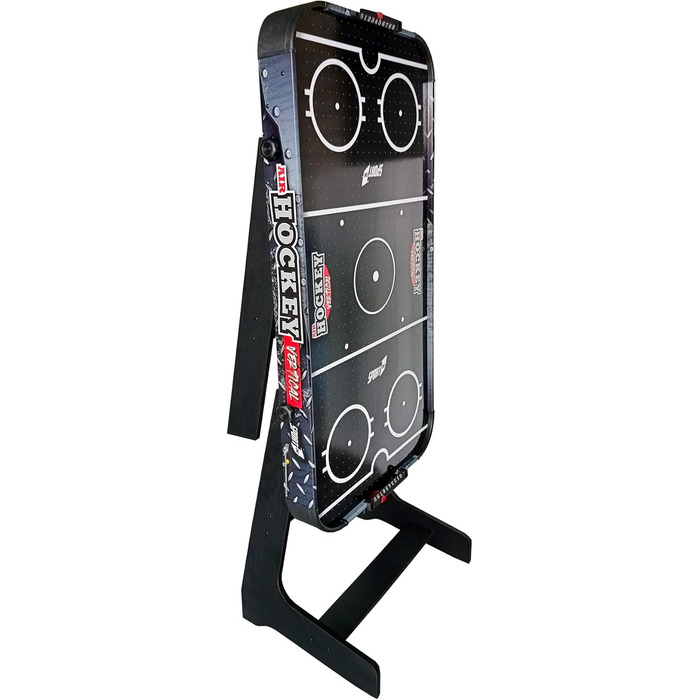 Стіл для повітряного хокею Sport1 Vertikal Klapptisch: компактний, з вентилятором 12V, розмір 121x60x76 см, з підсвіткою та рахунком