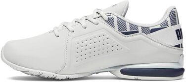 Кросівки PUMA Viz Runner Cross для чоловіків (47 EU, сірий/темно-синій)