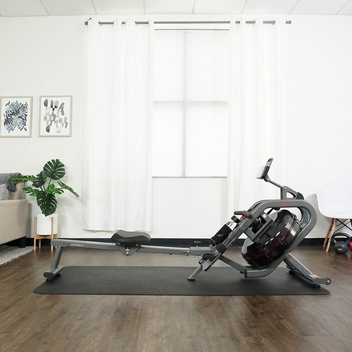Веслувальний тренажер Sunny Health & Fitness Phantom Hydro SF-RW5910, водний, для дому
