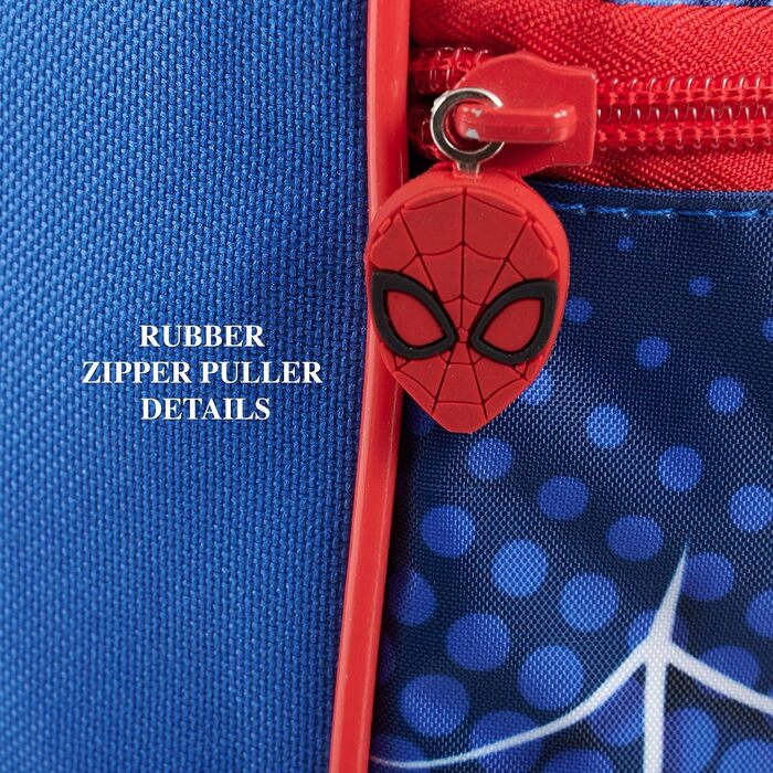Дитяча спортивна сумка PERLETTI Spider-Man для хлопчиків, водонепроникна, Marvel, синя, для дитячого садка, плавання та подорожей, 35x22x15 см, 3-6 років
