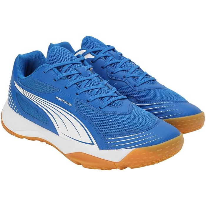 Спортивне взуття PUMA Solarflash III для залу - унісекс, 42 EU, Puma Team Royal/Puma White