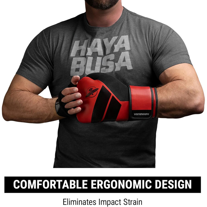 Боксерські рукавички Hayabusa S4 з екошкіри для чоловіків, жінок та дітей, різні ваги, для тренувань, спарингу, кікбоксингу, єдиноборств, Taekwondo, MMA, Muay Thai, 12oz, червоний колір