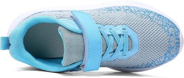 Дитячі кросівки для хлопчика: спортивні, зала, біг, зручні, дихаючі (сірий, синій, 28 EU)