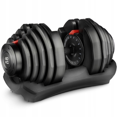 Регульовані чавунні гантелі 4FIZJO 1 x 40 кг