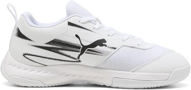 Дитячі кросівки PUMA Varion Li Jr для залу (38 EU, білий/чорний)