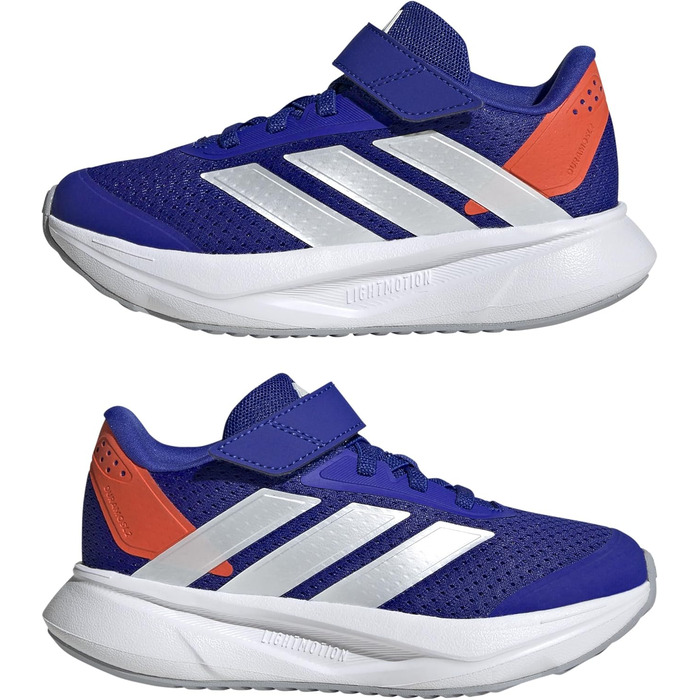 Дитячі кросівки adidas Duramo SL2 Hook and Loop, блакитний/білий/помаранчевий, 33 EU