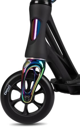 Трюковий самокат Chilli Pro Scooter Beast V2, 110 мм PU колеса, 360° керування, для дітей та дорослих, оригінал, професійний