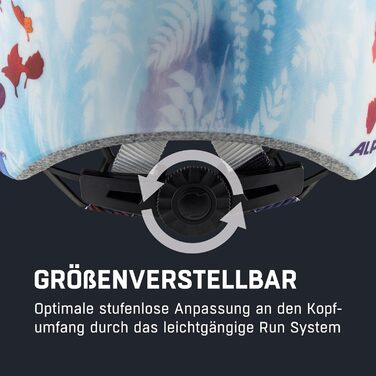 Дитячий велошолом ALPINA Hackney з LED, Frozen II, S (47-51 см) - легкий та міцний