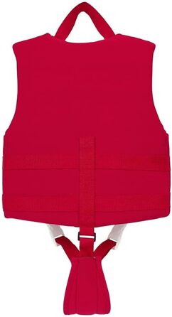 Спасальний жилет Kinder Schwimmweste для дітей 4-6 років, червоний, неопрен, для плавання, модель Schwimmjacke